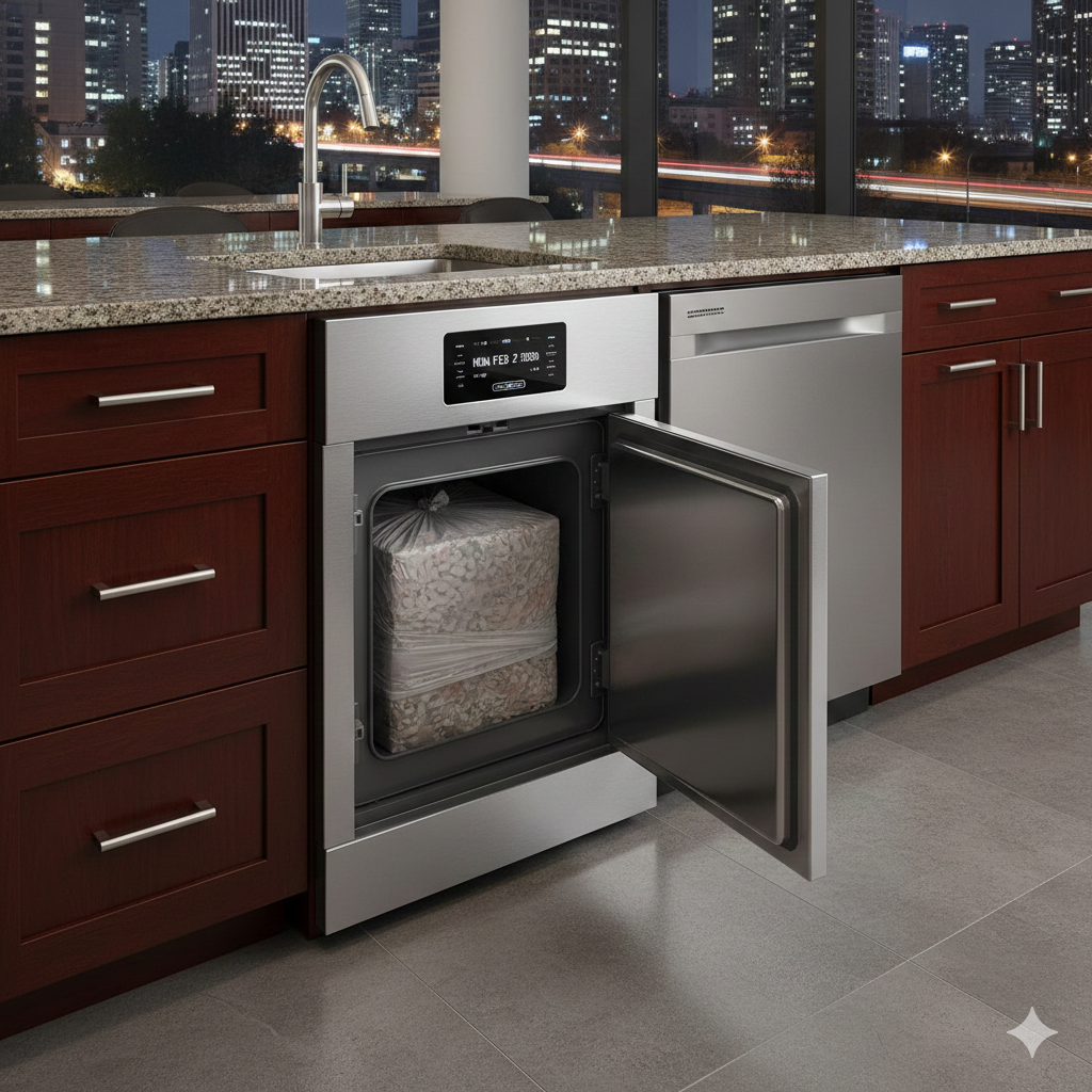 GE Café Built-In Compactor